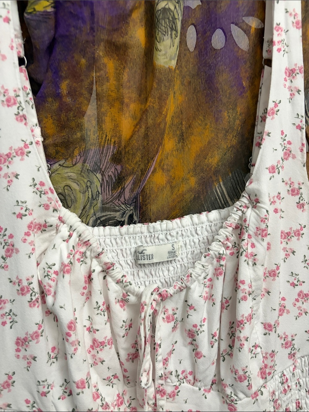 HOLLISTER / FLORAL DRESS / SMALL - Picture 4 of 9